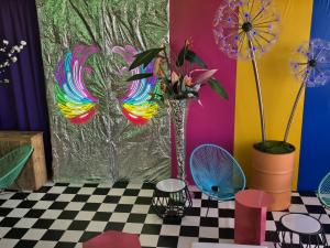 Spiegelglas Vase 0